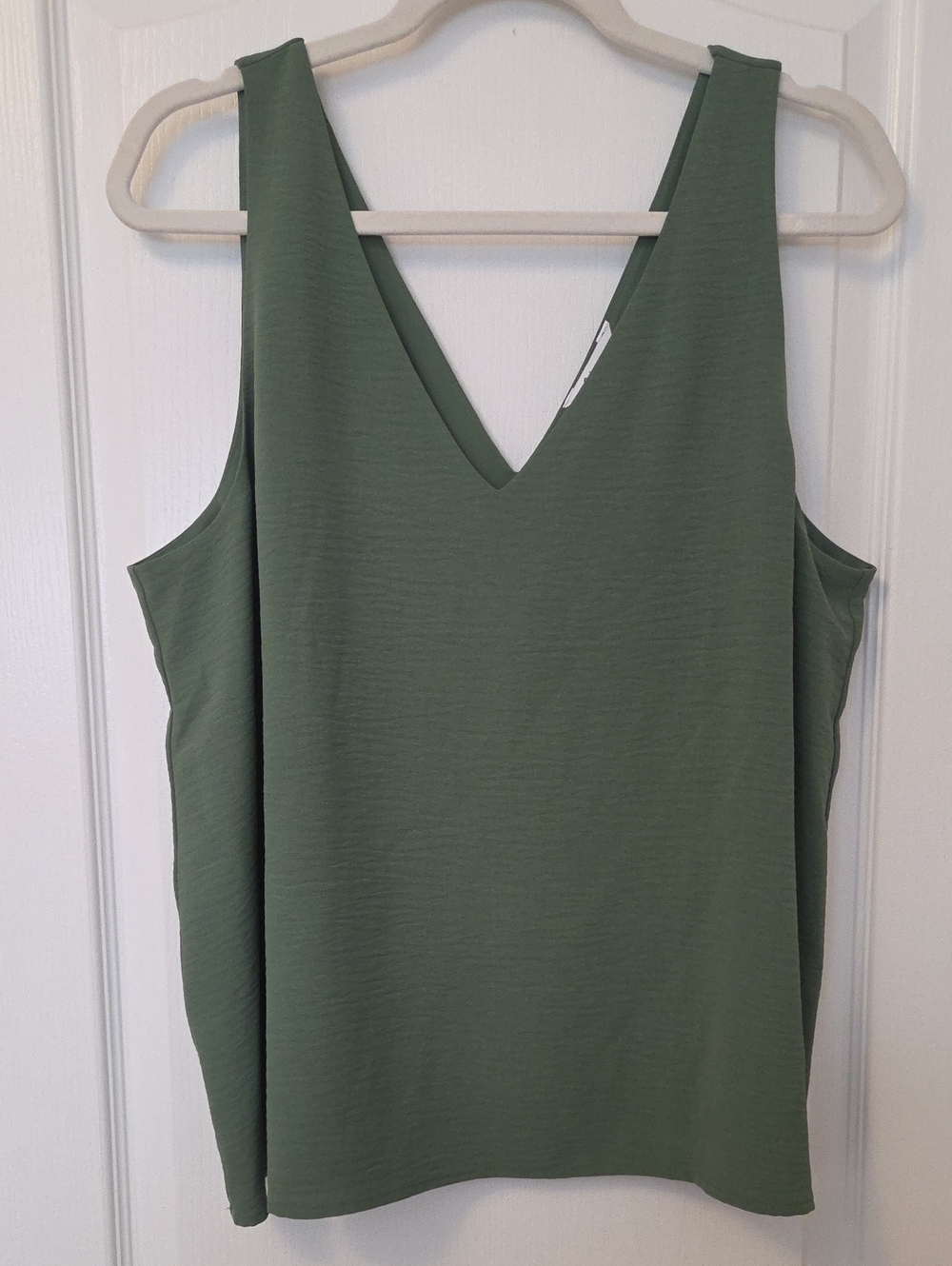 Reitmans Olive Green V-Neck Camisole